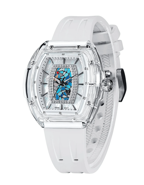 Load image into Gallery viewer, Elemental Series-TB8219 White Blue
