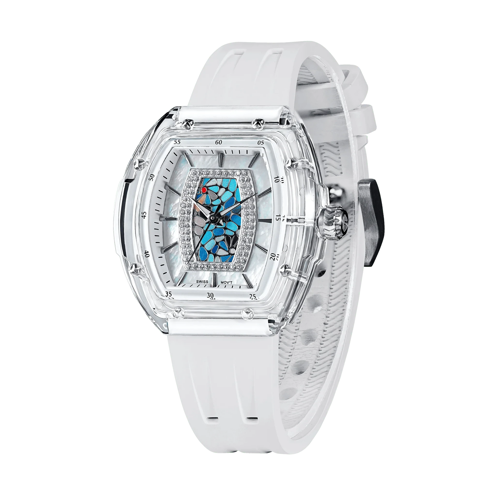 Elemental Series-TB8219 White Blue