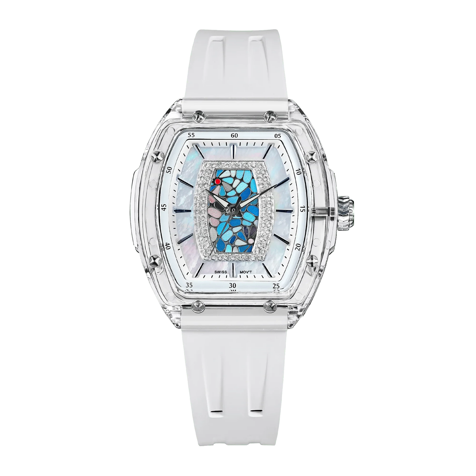 Elemental Series-TB8219 White Blue