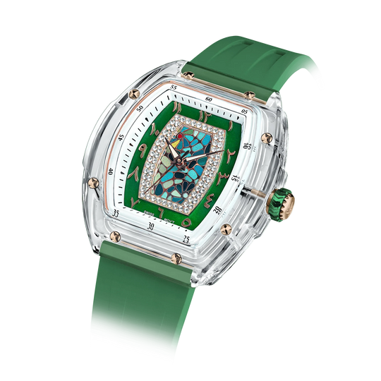 سلسلة Elemental-TB8219 باللون الأخضر العربي