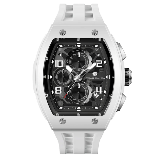 ساعة Elemental Series-Quarter TB8211Q باللون الأزرق الفضي