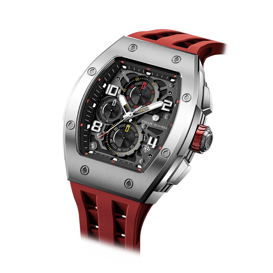 ساعة Elemental Series-Quarter TB8211Q باللون الأزرق الفضي