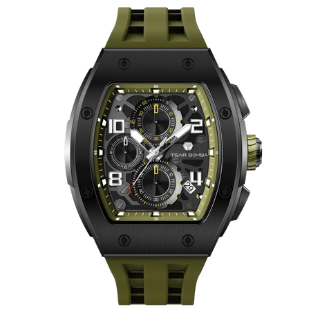 ساعة Elemental Series-Quarter TB8211Q باللون الأزرق الفضي