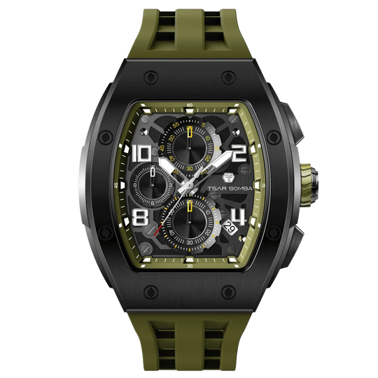 ساعة Elemental Series-Quarter TB8211Q باللون الأزرق الفضي