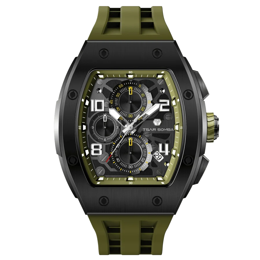 ساعة Elemental Series-Quarter TB8211Q باللون الأزرق الفضي