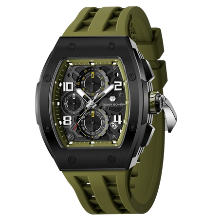 ساعة Elemental Series-Quarter TB8211Q باللون الأزرق الفضي