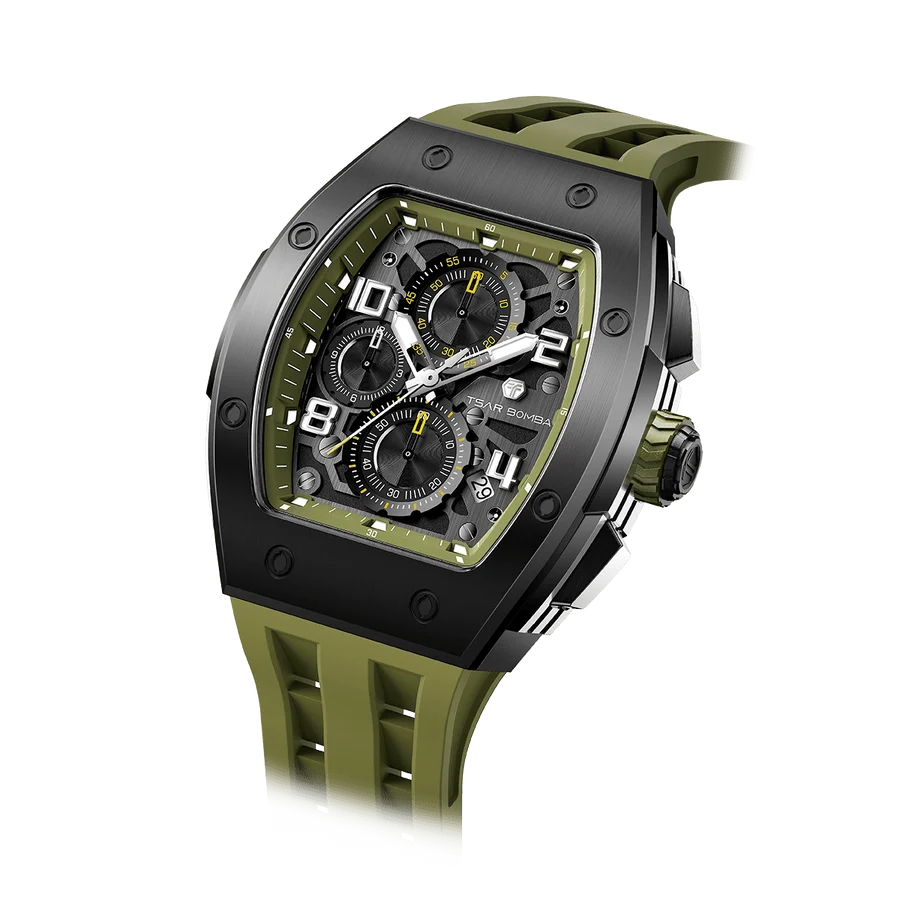 ساعة Elemental Series-Quarter TB8211Q باللون الأزرق الفضي