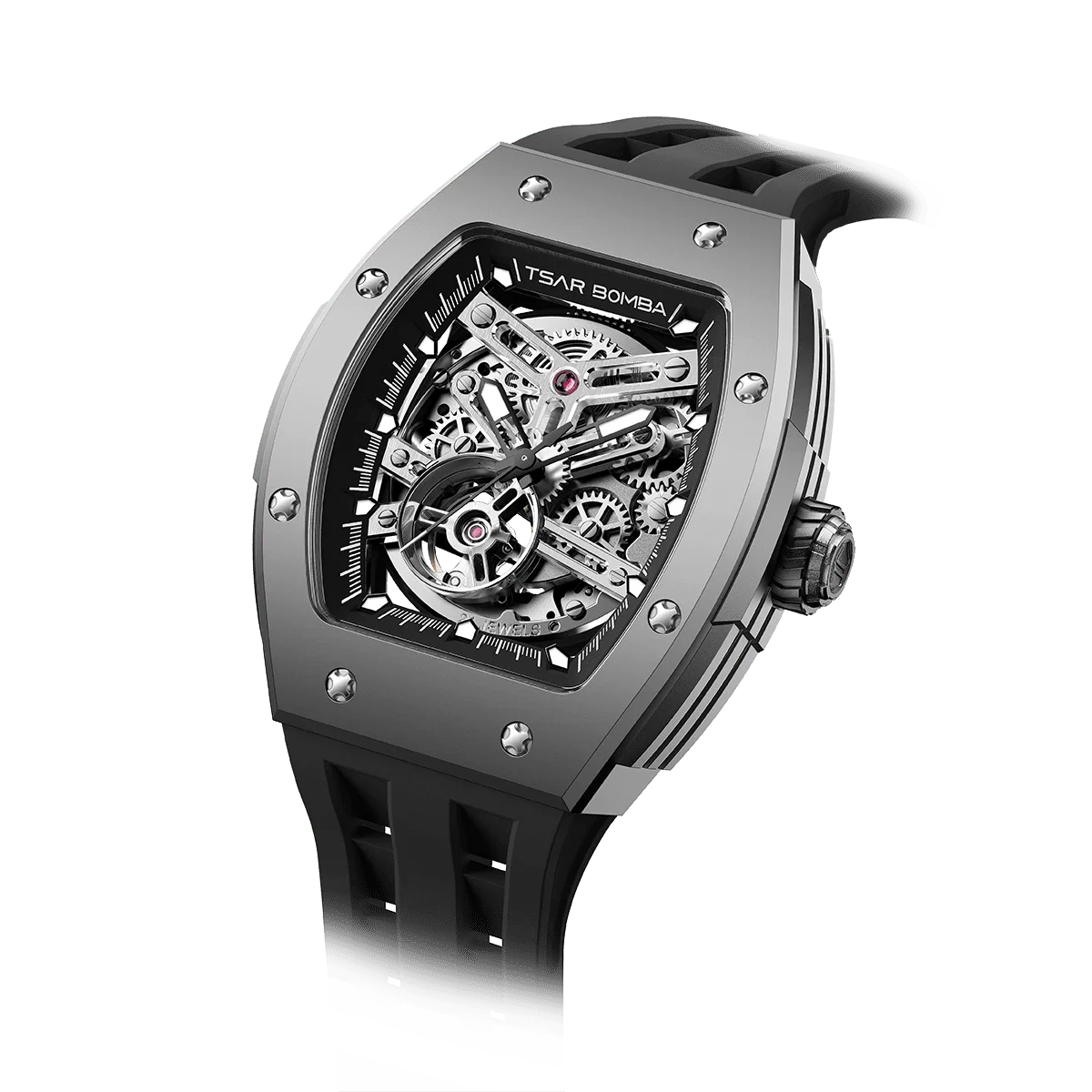 ساعة Elemental Series-Quarter TB8211Q باللون الأزرق الفضي