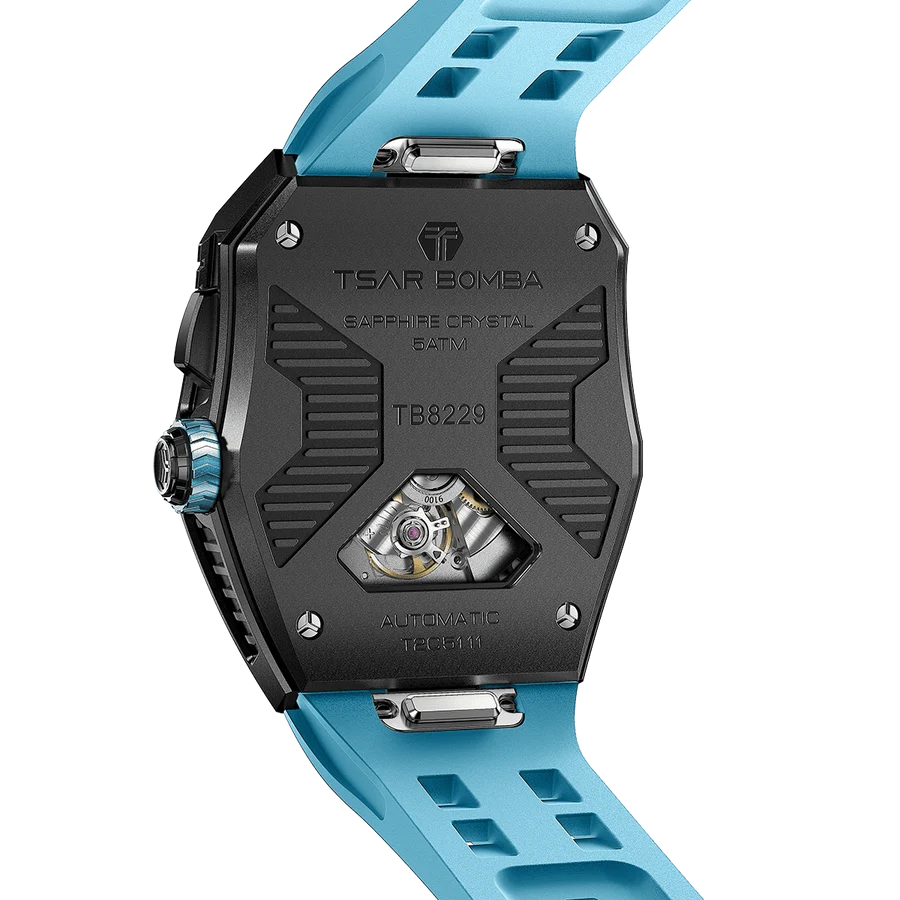 ساعة Elemental Series-Quarter TB8211Q باللون الأزرق الفضي
