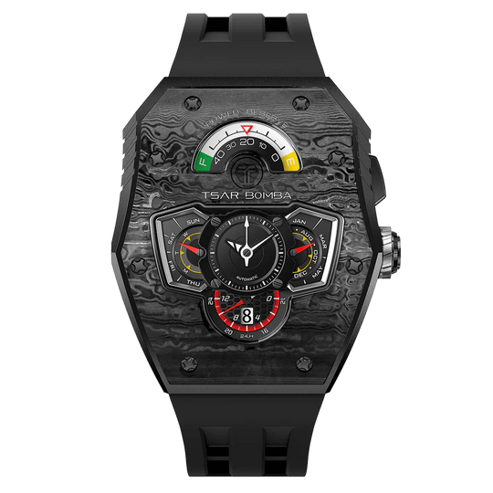 ساعة Elemental Series-Quarter TB8211Q باللون الأزرق الفضي