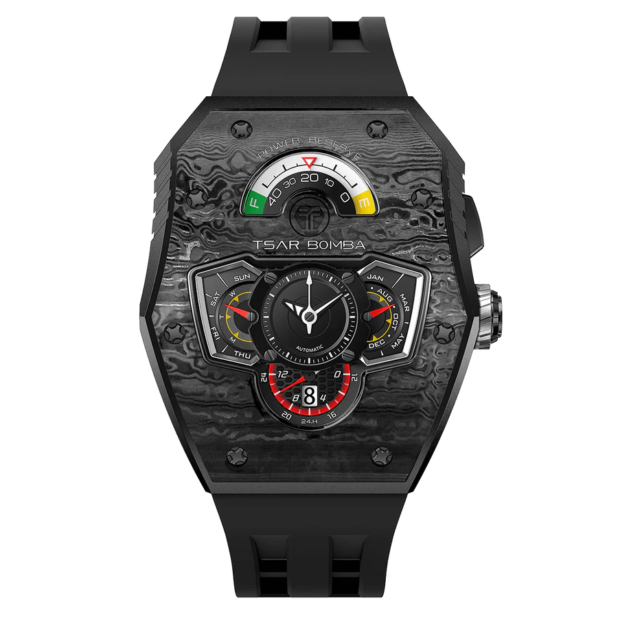 ساعة Elemental Series-Quarter TB8211Q باللون الأزرق الفضي