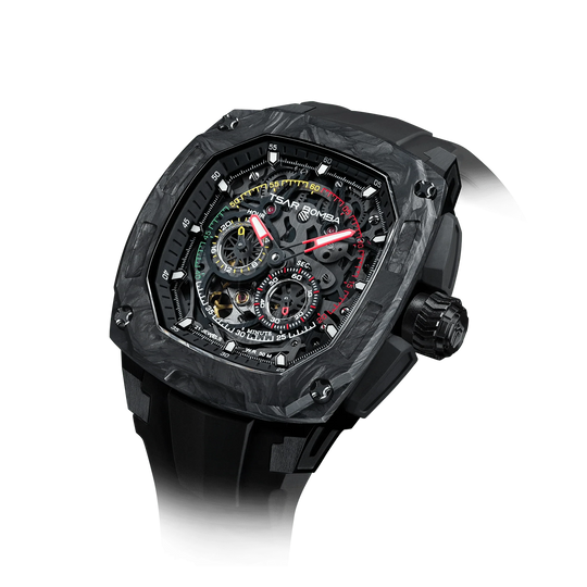 Dark Matter-Interchangeable Automatic Watch TB8601 Black Set