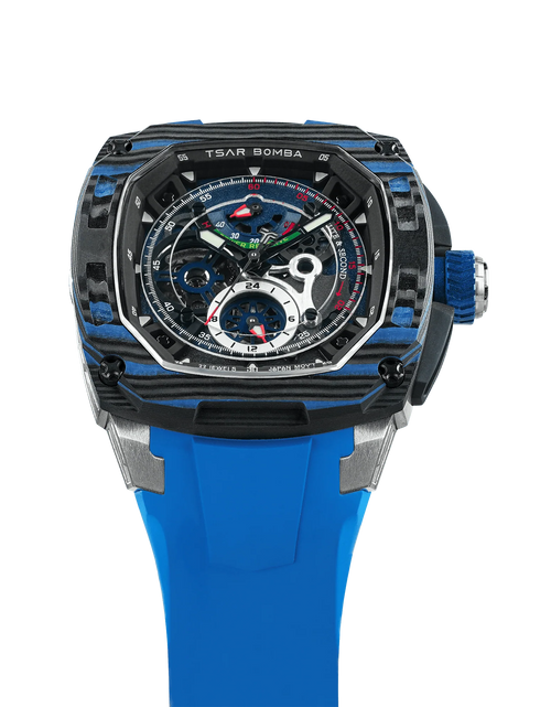 تحميل الصورة إلى عارض المعرض، Dark Matter-Interchangeable Automatic Watch TB8602 Blue Set
