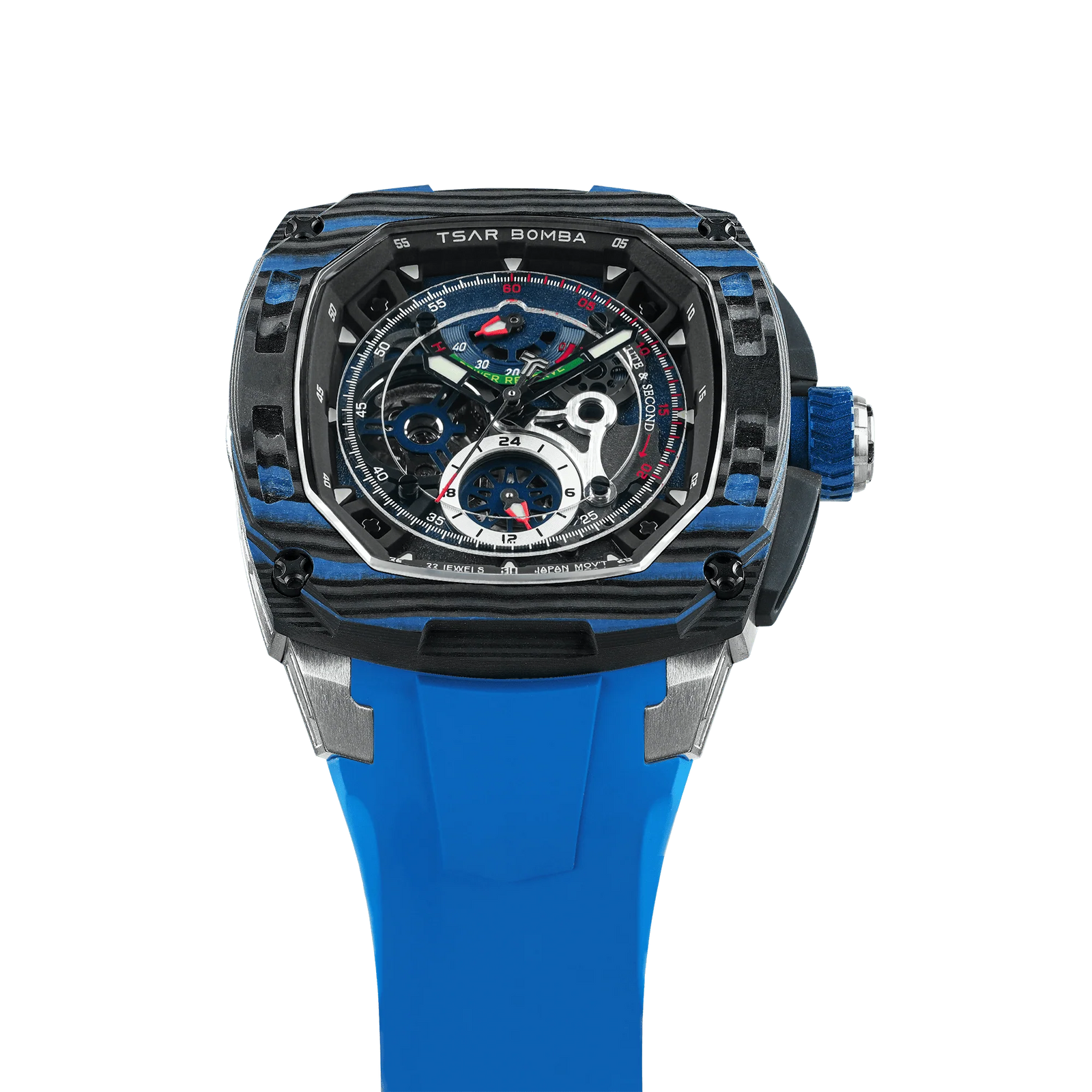 Dark Matter-Interchangeable Automatic Watch TB8602 Blue Set