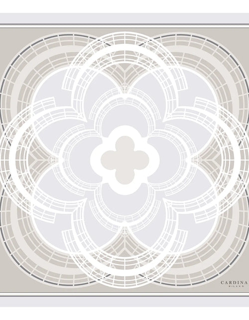 Load image into Gallery viewer, The Flowers Cardinal Grey Silk Foulard
