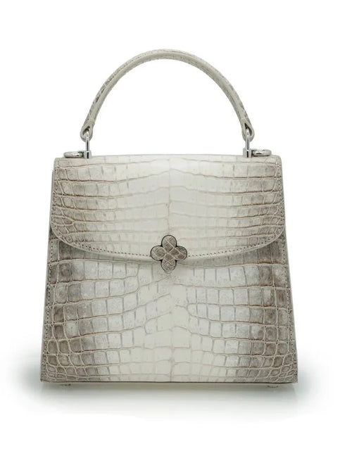 Load image into Gallery viewer, Tiffany 21 Himalaya crocodile leather handbag
