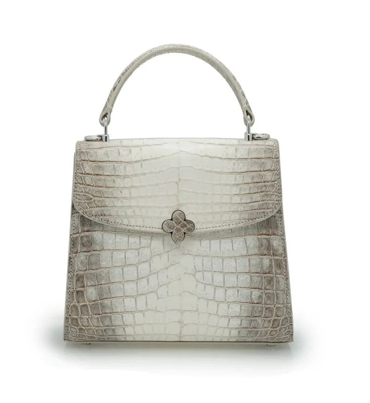 Tiffany 21 Himalaya crocodile leather handbag