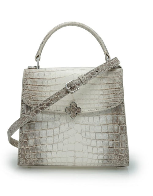 Load image into Gallery viewer, Tiffany 21 Himalaya crocodile leather handbag

