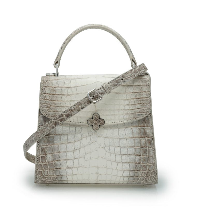Tiffany 21 Himalaya crocodile leather handbag