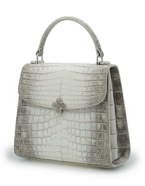 Load image into Gallery viewer, Tiffany 21 Himalaya crocodile leather handbag
