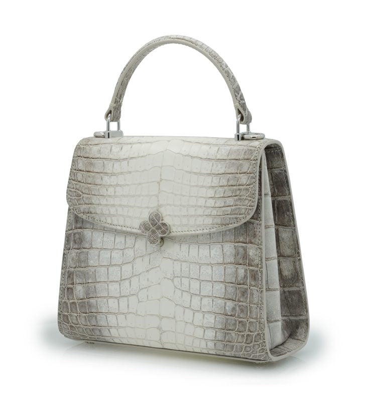 Tiffany 21 Himalaya crocodile leather handbag