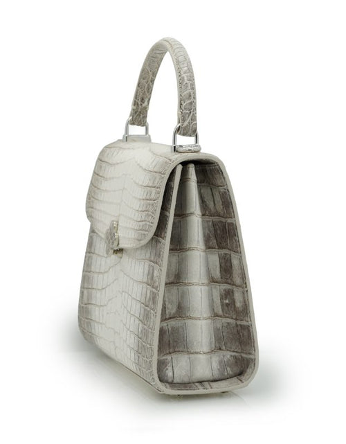 Load image into Gallery viewer, Tiffany 21 Himalaya crocodile leather handbag
