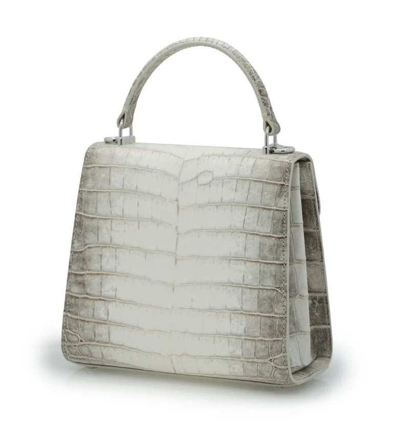 Tiffany 21 Himalaya crocodile leather handbag