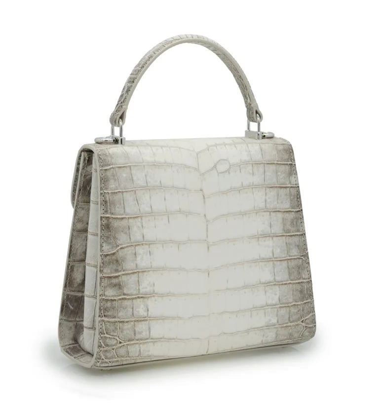 Tiffany 21 Himalaya crocodile leather handbag