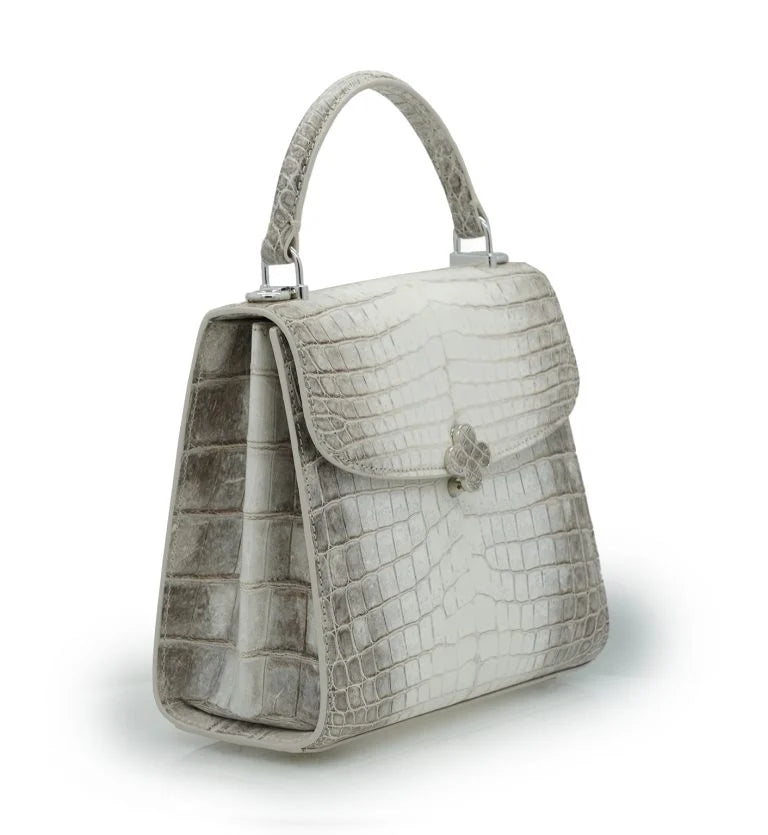 Tiffany 21 Himalaya crocodile leather handbag