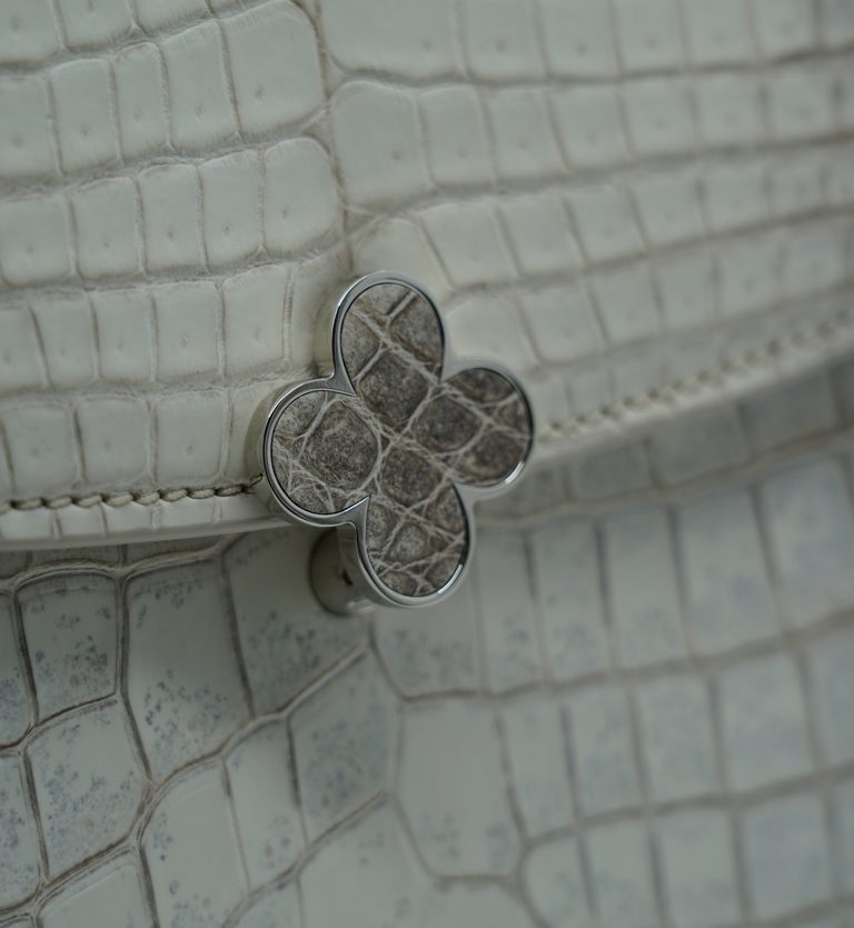 Tiffany 21 Himalaya crocodile leather handbag