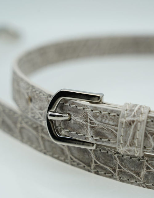 Load image into Gallery viewer, Tiffany 21 Himalaya crocodile leather handbag
