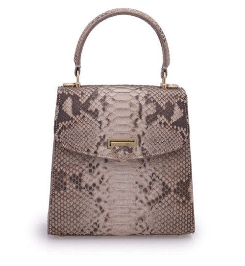 Load image into Gallery viewer, Tiffany Python leather handbag
