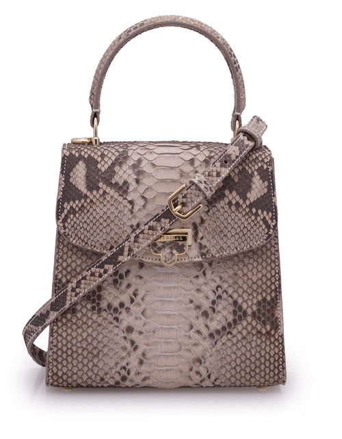 Load image into Gallery viewer, Tiffany Python leather handbag
