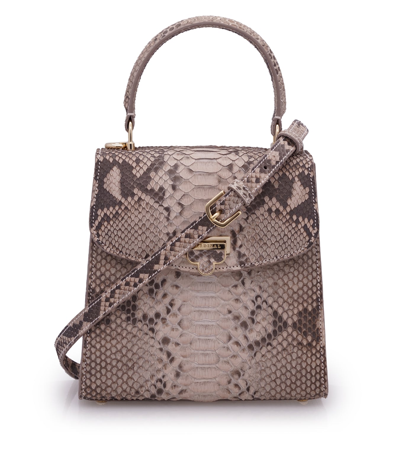 Tiffany Python leather handbag