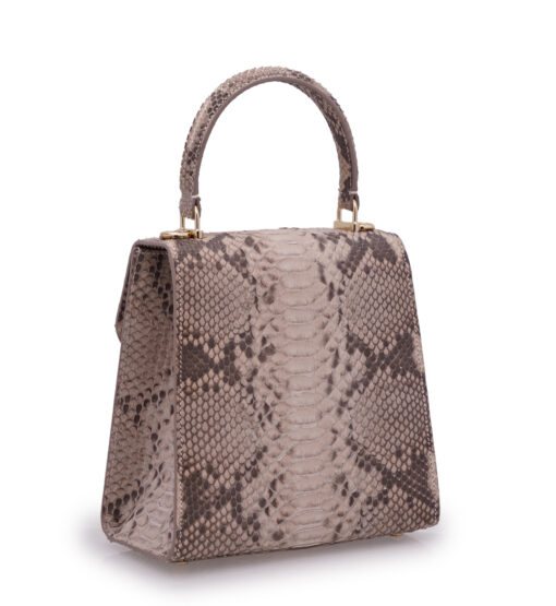 Tiffany Python leather handbag