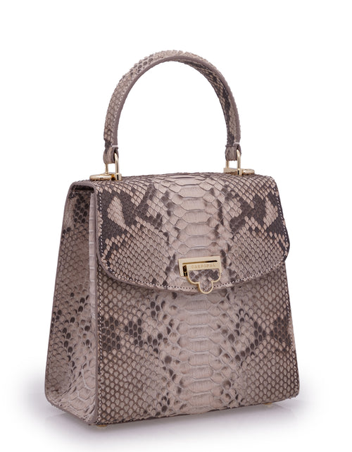 Load image into Gallery viewer, Tiffany Python leather handbag
