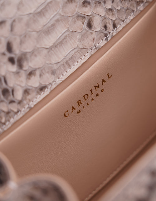 Load image into Gallery viewer, Tiffany Python leather handbag
