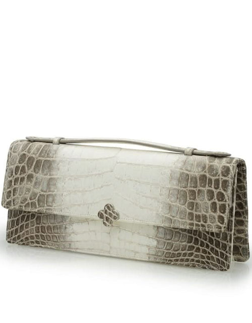Load image into Gallery viewer, Time 22 Himalaya Crocodile leather bag
