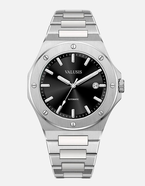 Load image into Gallery viewer, VALUSIS Lysium Black Automatic â€“ Automatic Watch
