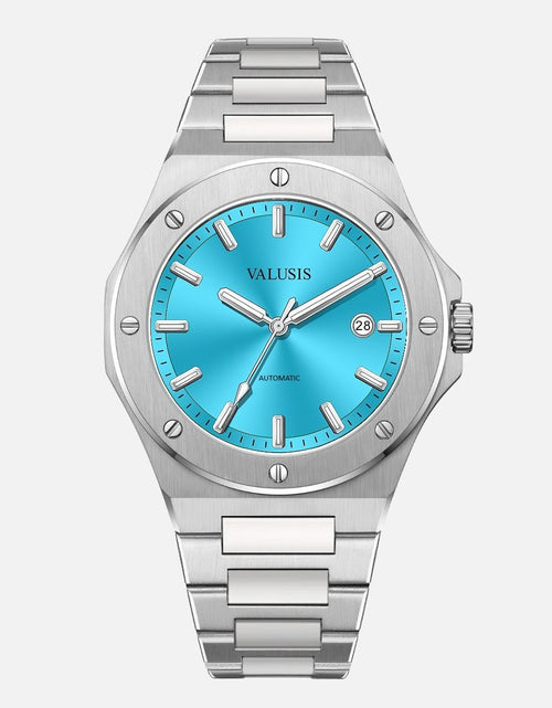 تحميل الصورة إلى عارض المعرض، VALUSIS Lysium Turquoise Automatic â€“ Automatic Watch
