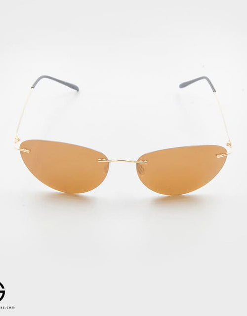 Load image into Gallery viewer, Modern Oval Rimless Sunglasses for women
