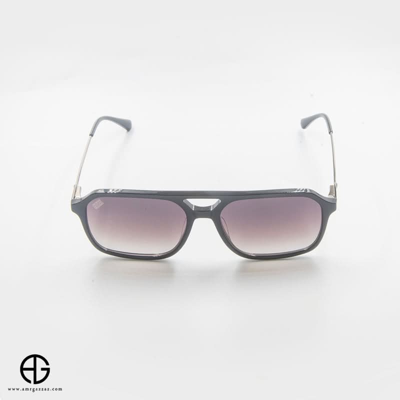 Matte Black Navigator Sunglasses for women