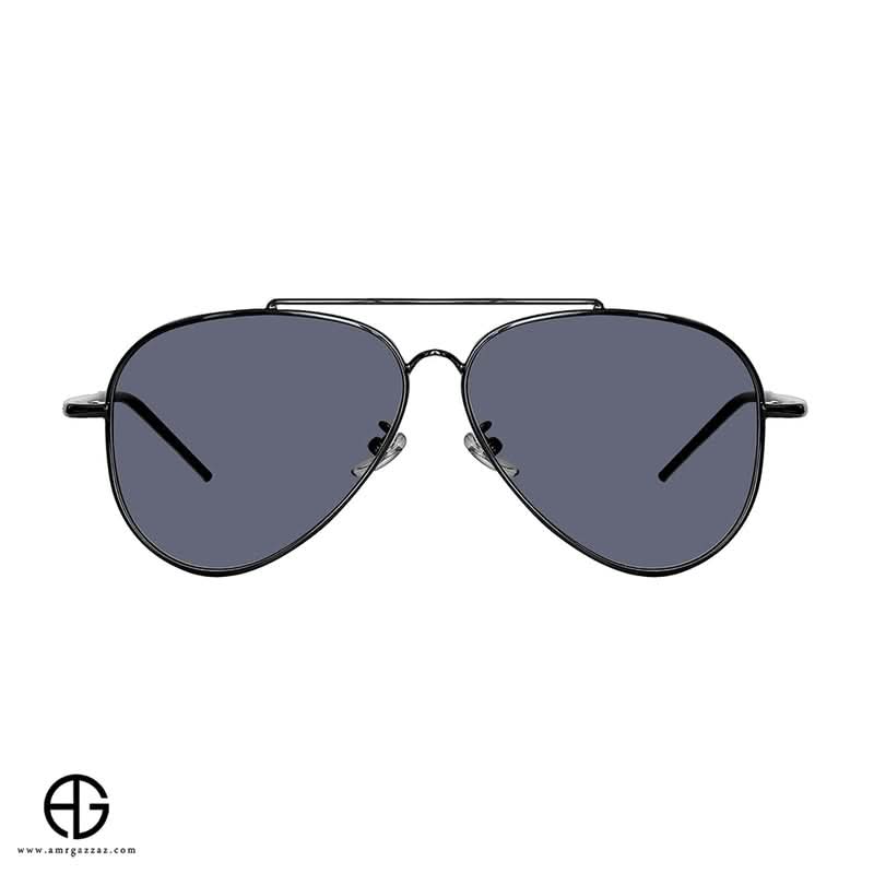 Aviator Edge – Matte Black Classic Sunglasses for men