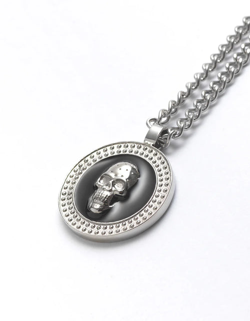 تحميل الصورة إلى عارض المعرض، Vulcan Skull Chain - Silver
