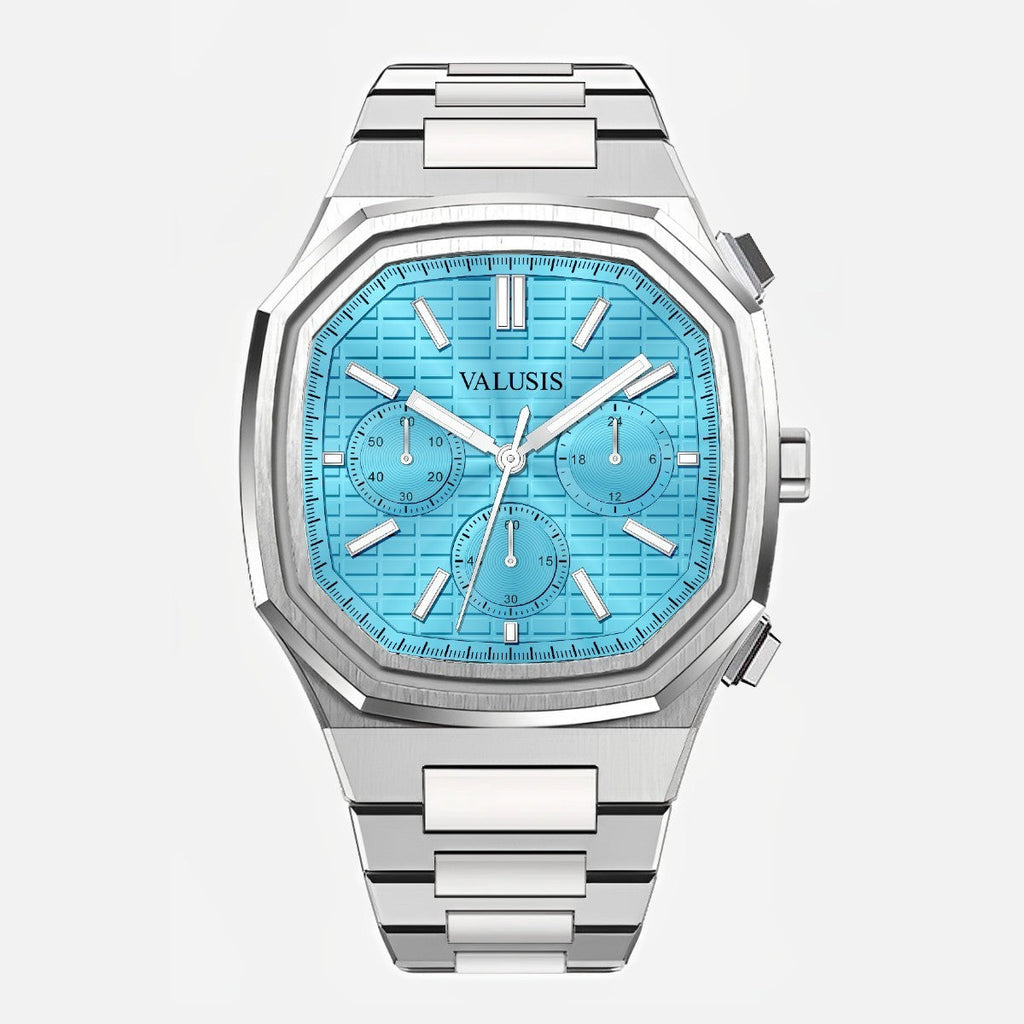 VALUSIS Volt Turquoise Chronograph â€“ Automatic Watch