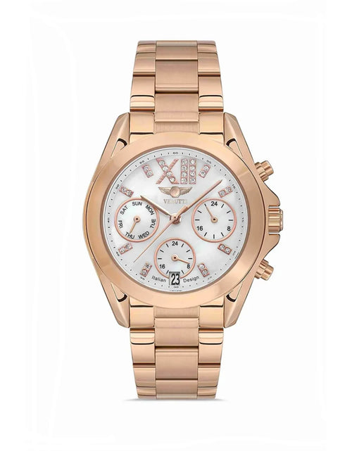 Load image into Gallery viewer, Women’s Luxury Watch – Verutti VR-1008-1 - Blush Gold Edition

