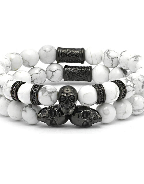 Load image into Gallery viewer, Skulls for Her | Viking Black
