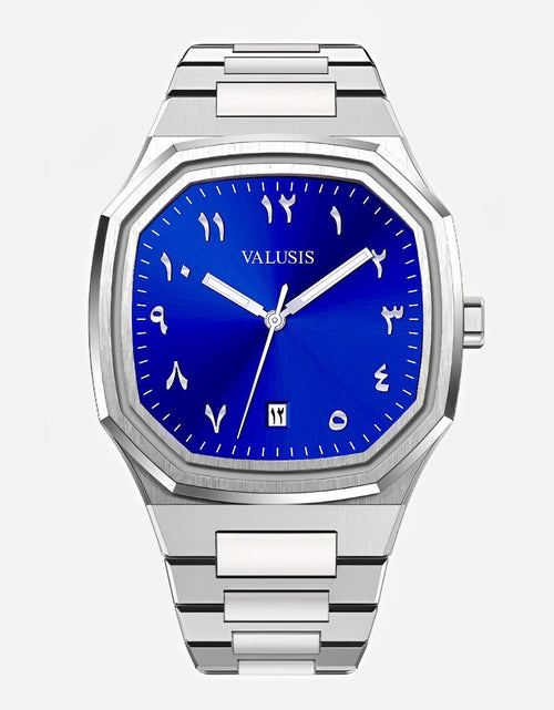 تحميل الصورة إلى عارض المعرض، VALUSIS Volt Blue Arabic â€“ Automatic Watch
