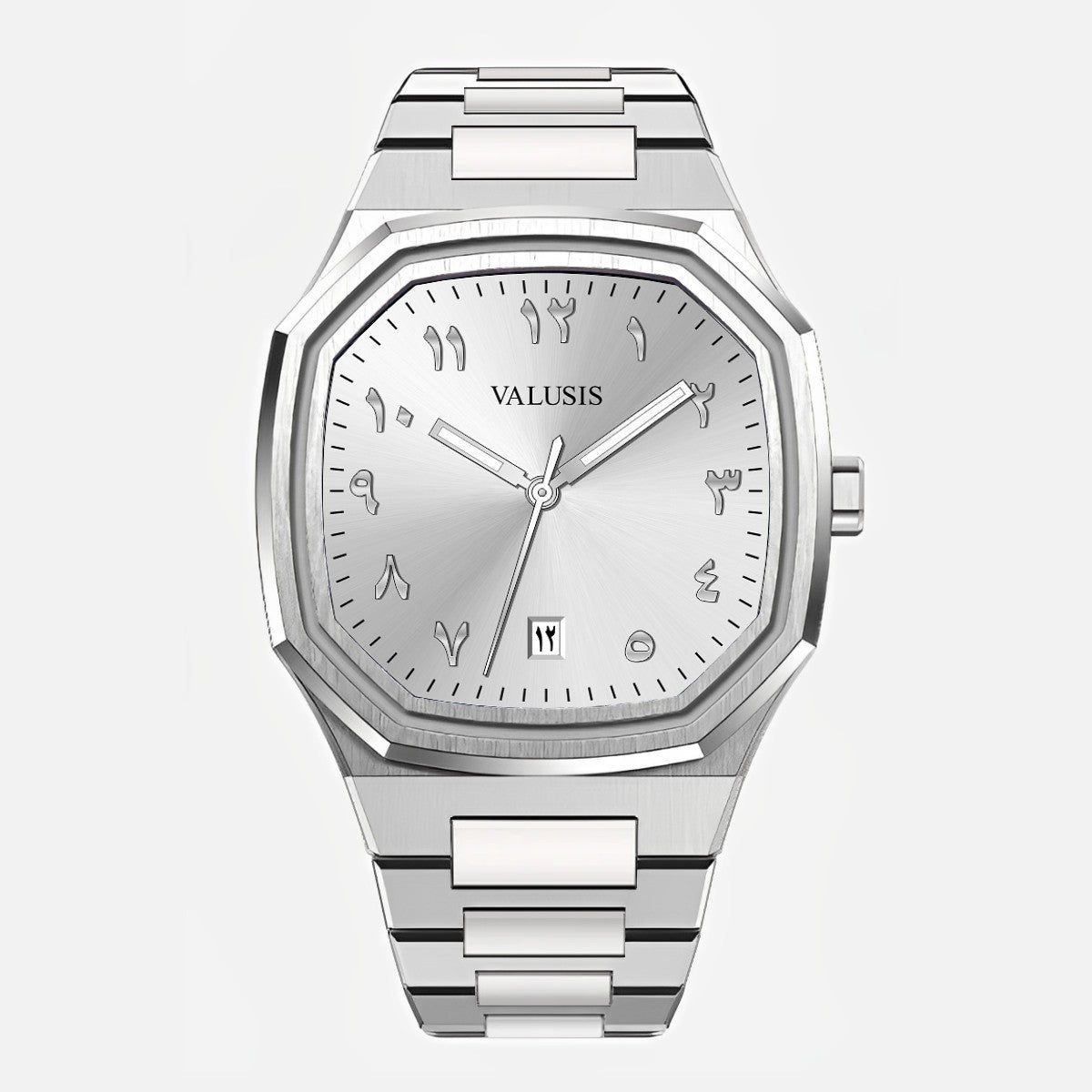 VALUSIS Volt Silver Arabic â€“ Automatic Watch