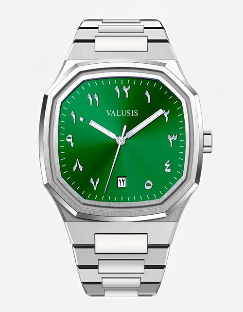 تحميل الصورة إلى عارض المعرض، VALUSIS Volt Green Arabic â€“ Automatic Watch
